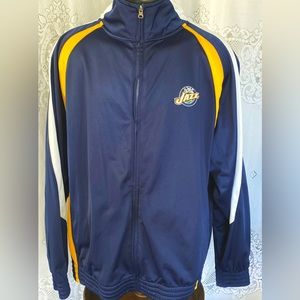 NBA Official Utah Jazz Full Zip Track Jacket Large.